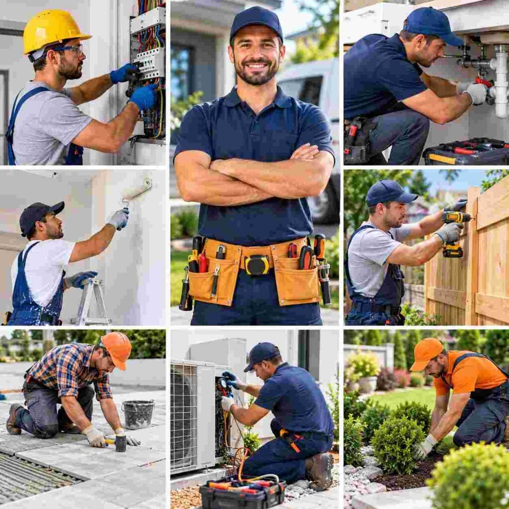 workers of local services